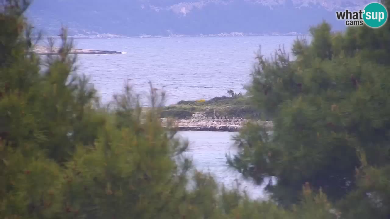 Lumbarda Resort live cam Curzola