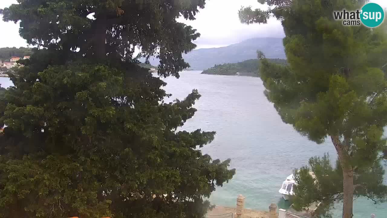 Lumbarda Resort live cam Curzola