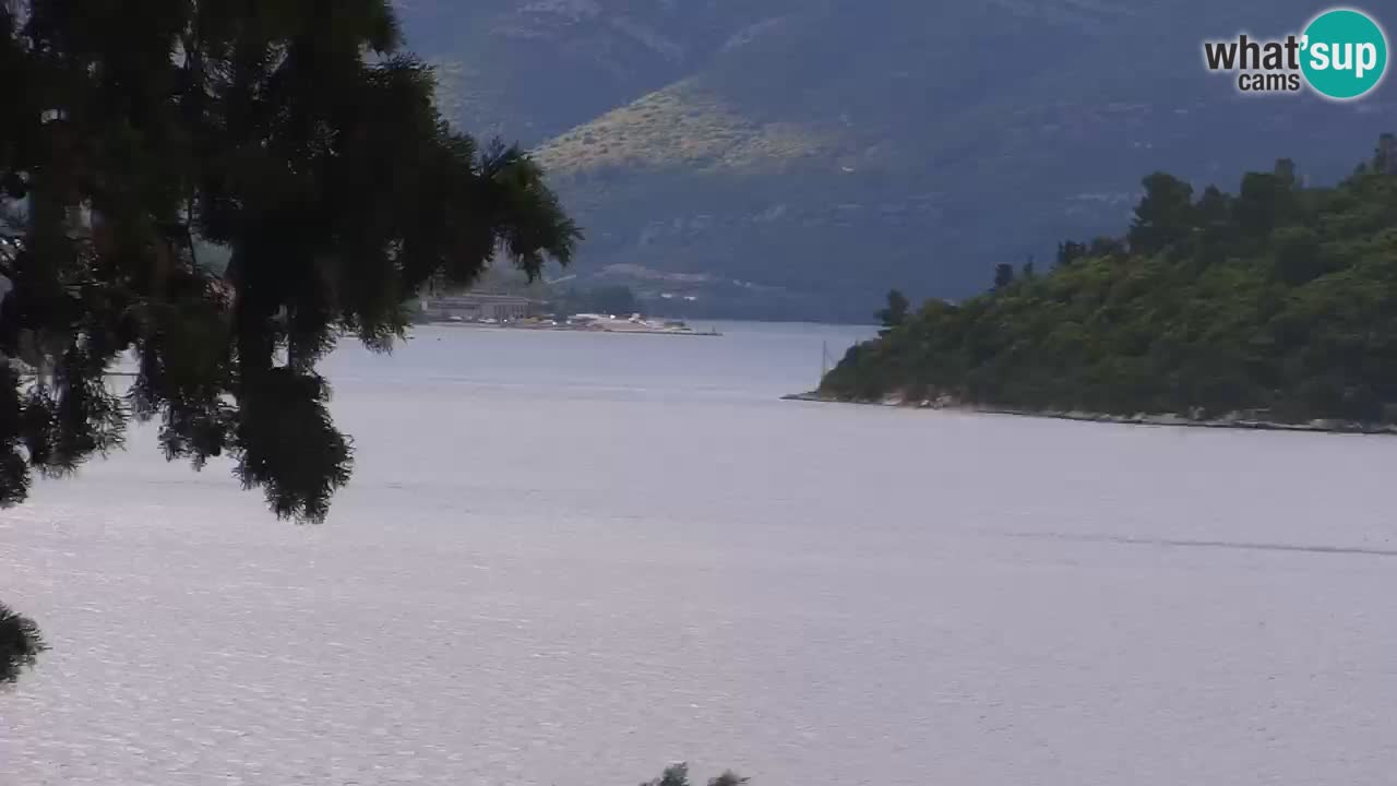 Lumbarda resort Web Kamera Korčula