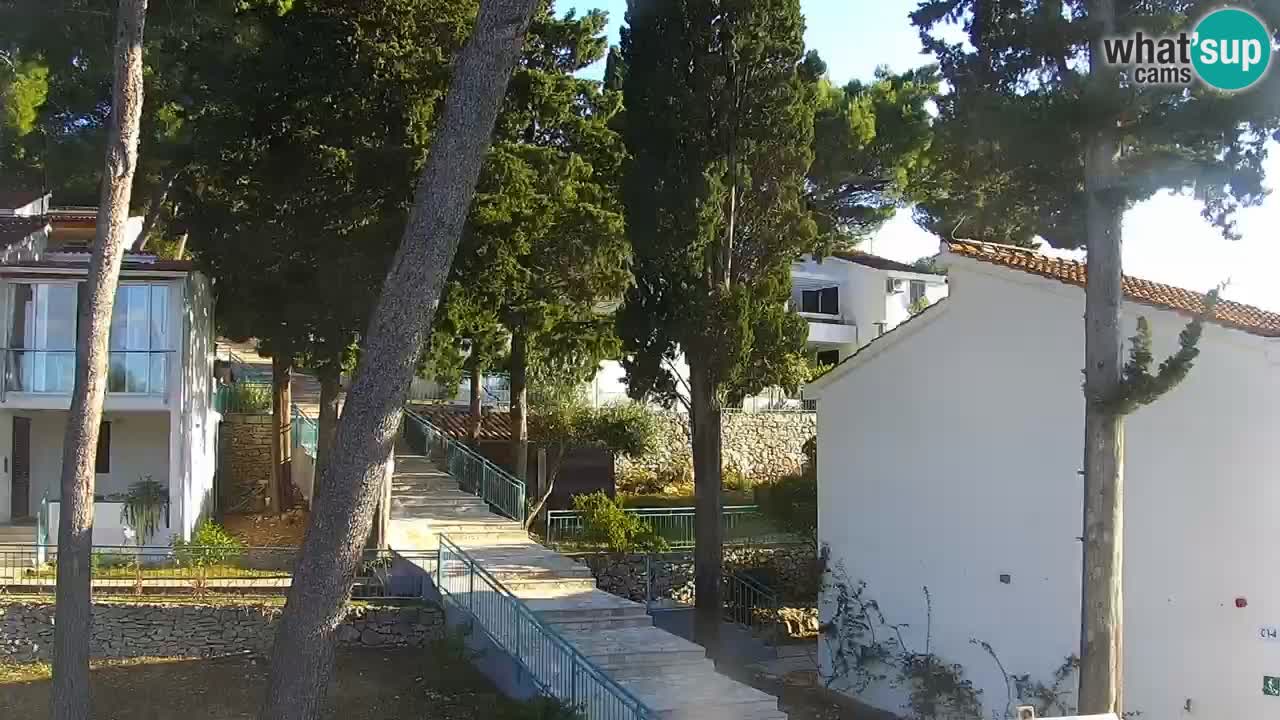 Lumbarda resort Spletna kamera Korčula