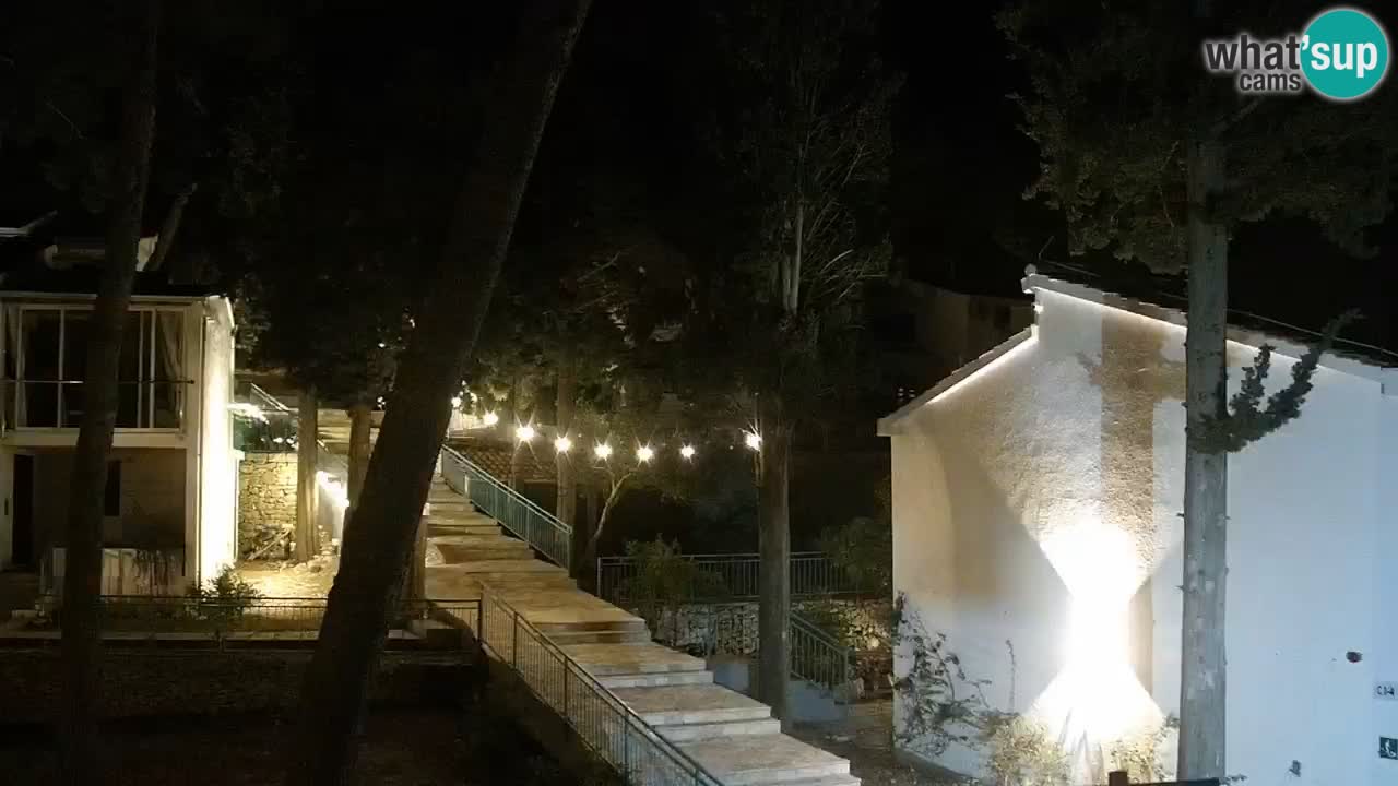 Lumbarda resort Spletna kamera Korčula