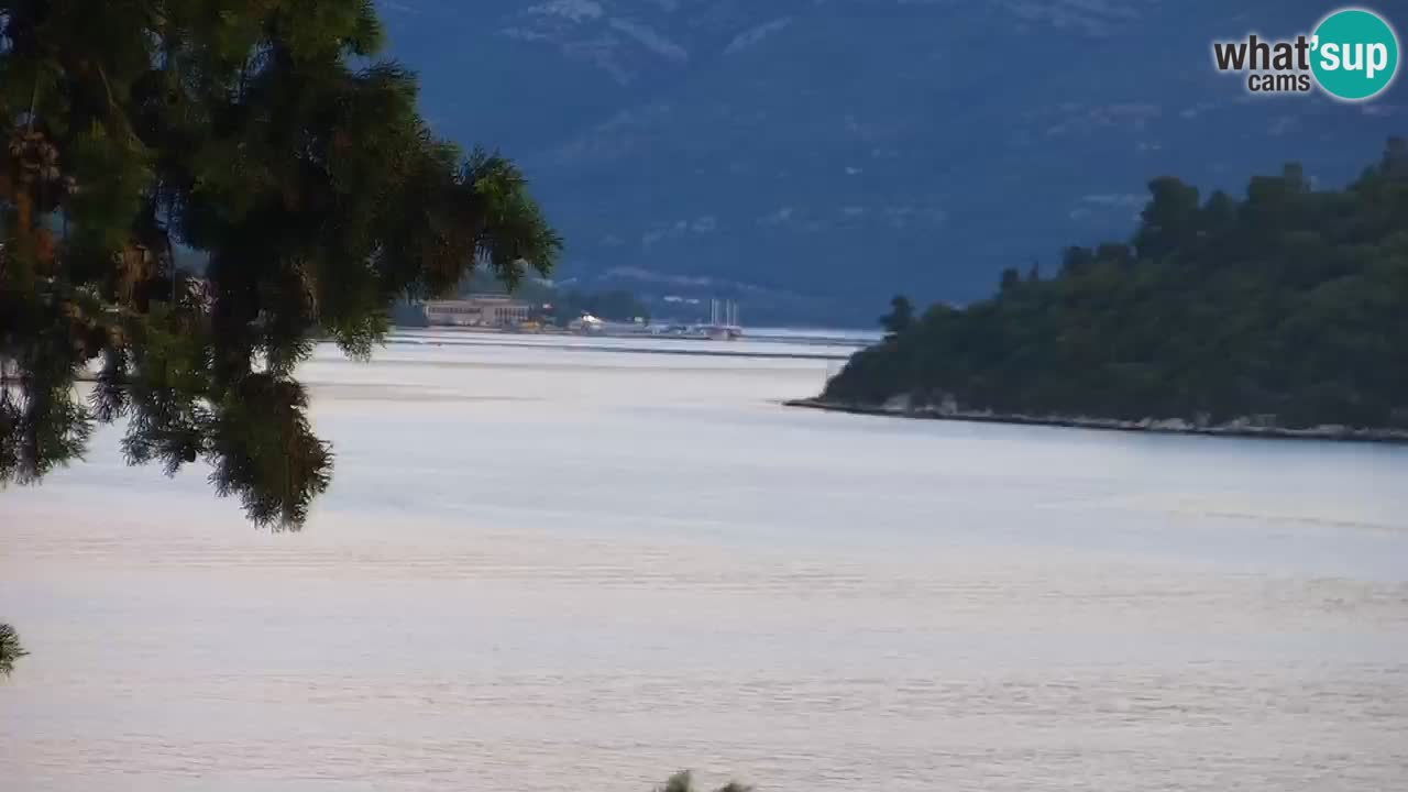 Lumbarda resort – livecam Korčula