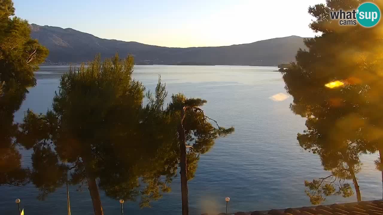 Lumbarda Resort live cam Curzola