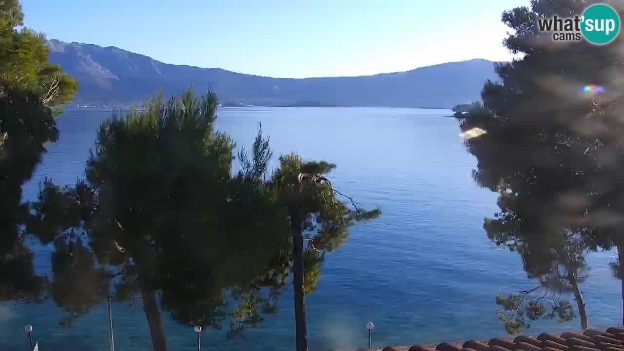 Lumbarda Resort camera en vivo Korčula