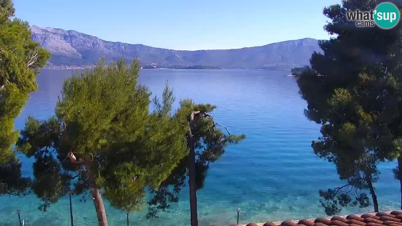 Lumbarda Resort webcam Kurzel