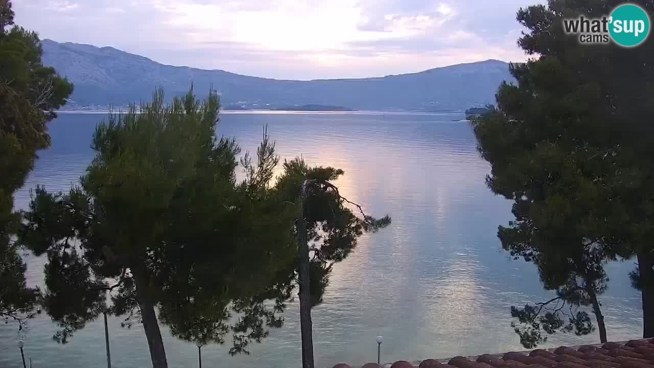 Lumbarda resort Webcam Korčula