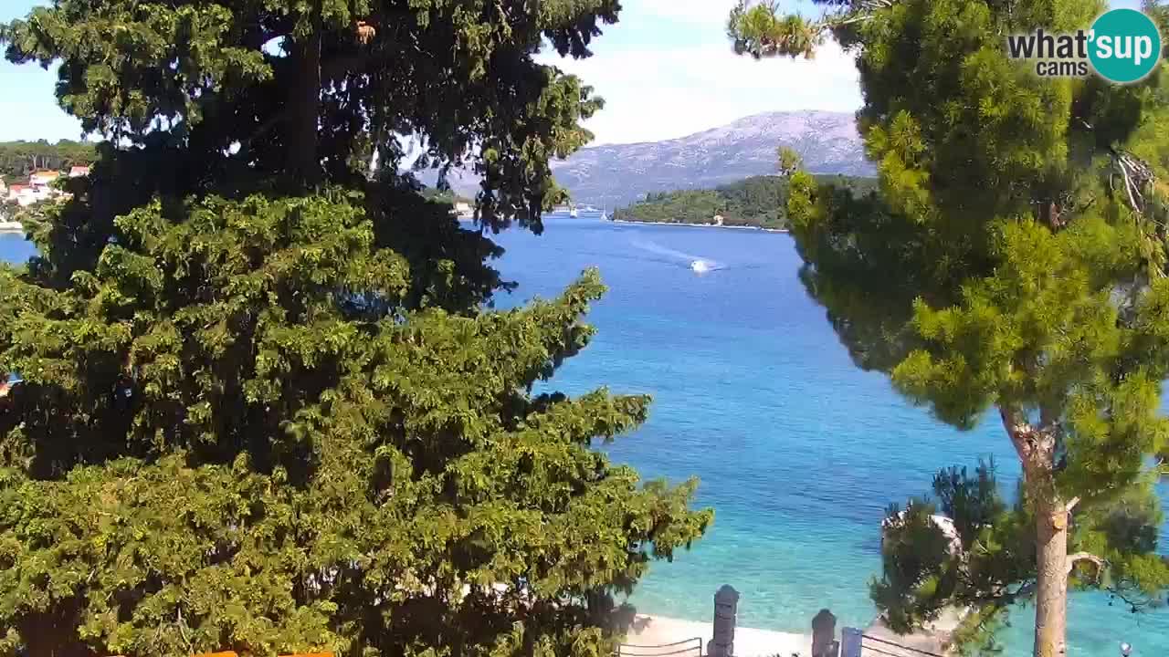 Lumbarda resort Webcam Korčula