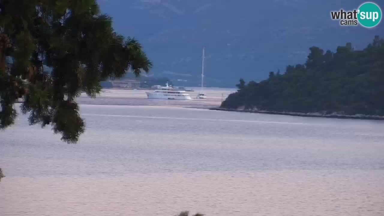 Lumbarda resort – livecam Korčula
