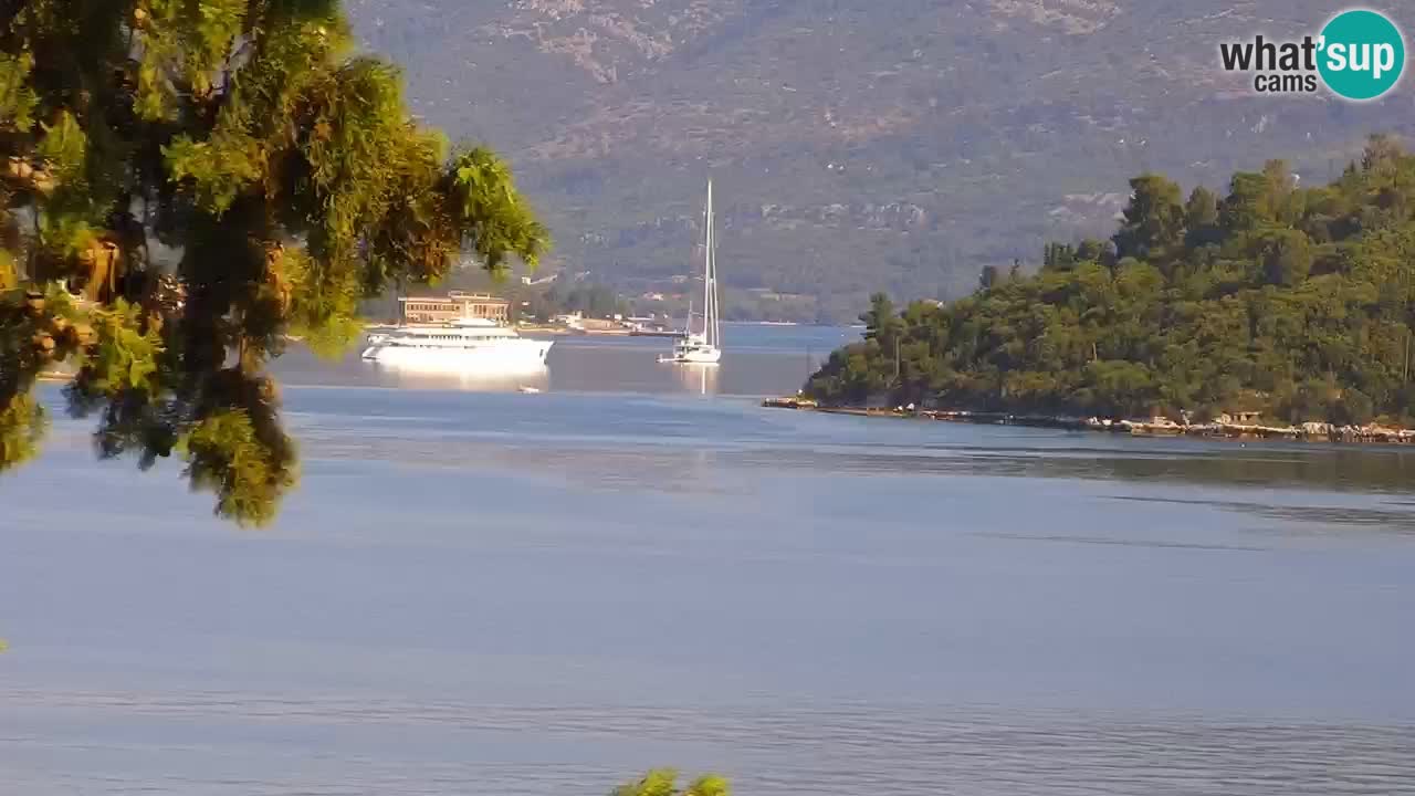 Lumbarda resort Web Kamera Korčula