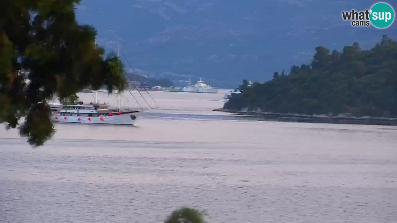 Lumbarda Resort live cam Curzola