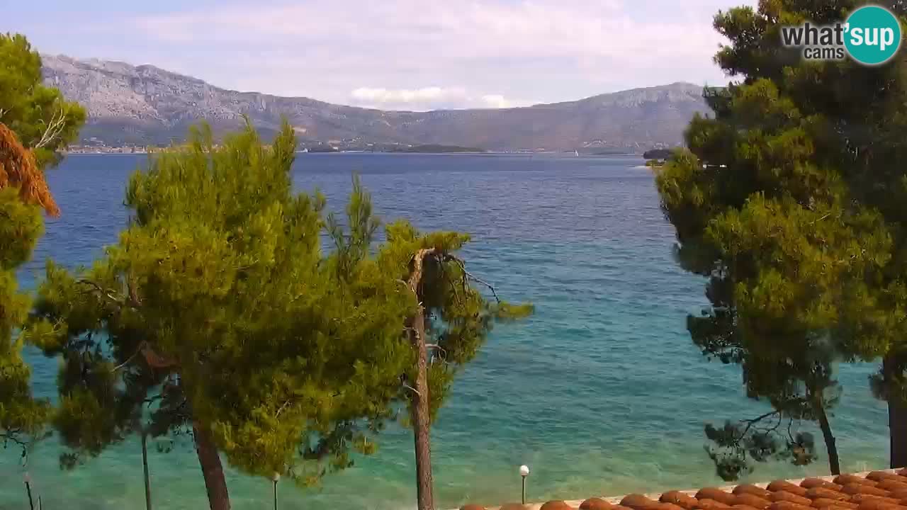 Lumbarda resort Webcam Korčula