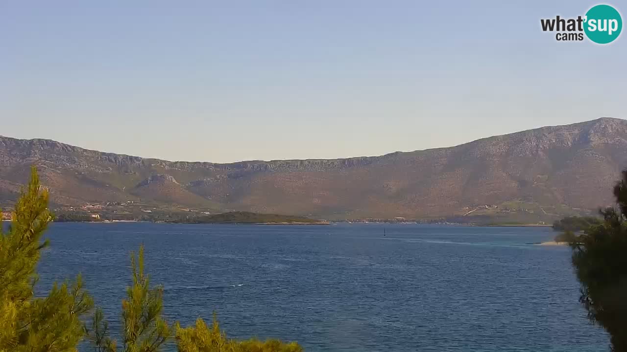 Lumbarda resort – livecam Korčula