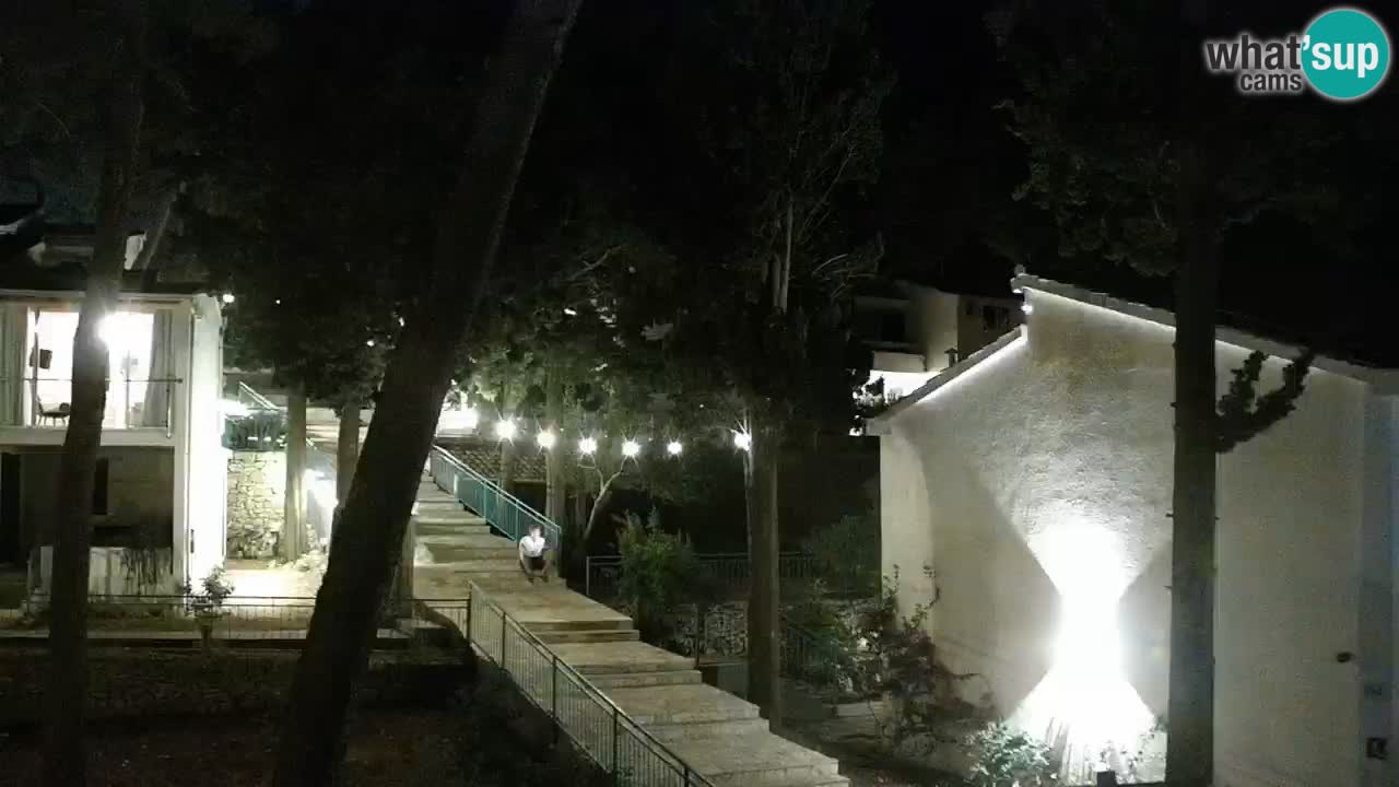 Lumbarda resort Web Kamera Korčula