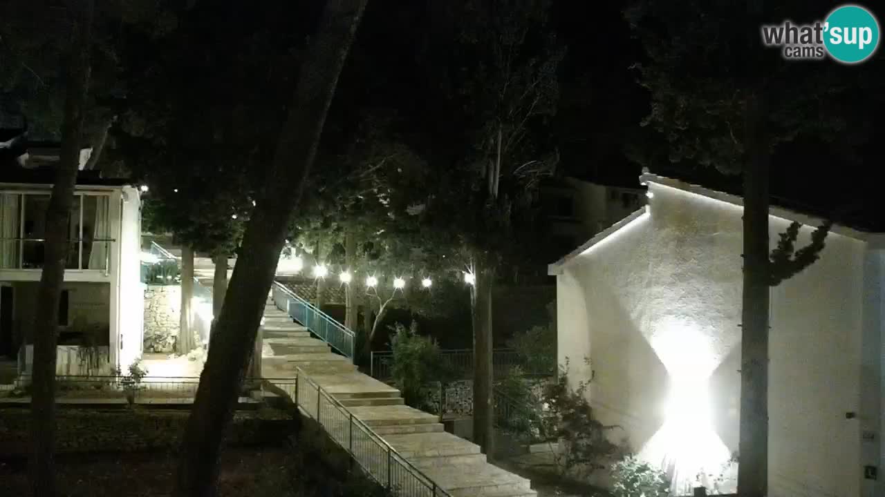 Lumbarda resort Spletna kamera Korčula