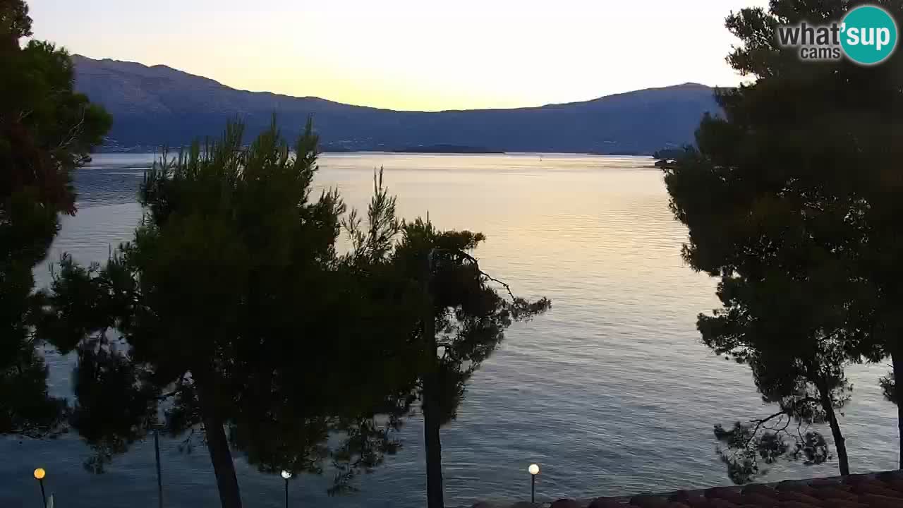 Lumbarda resort Web Kamera Korčula