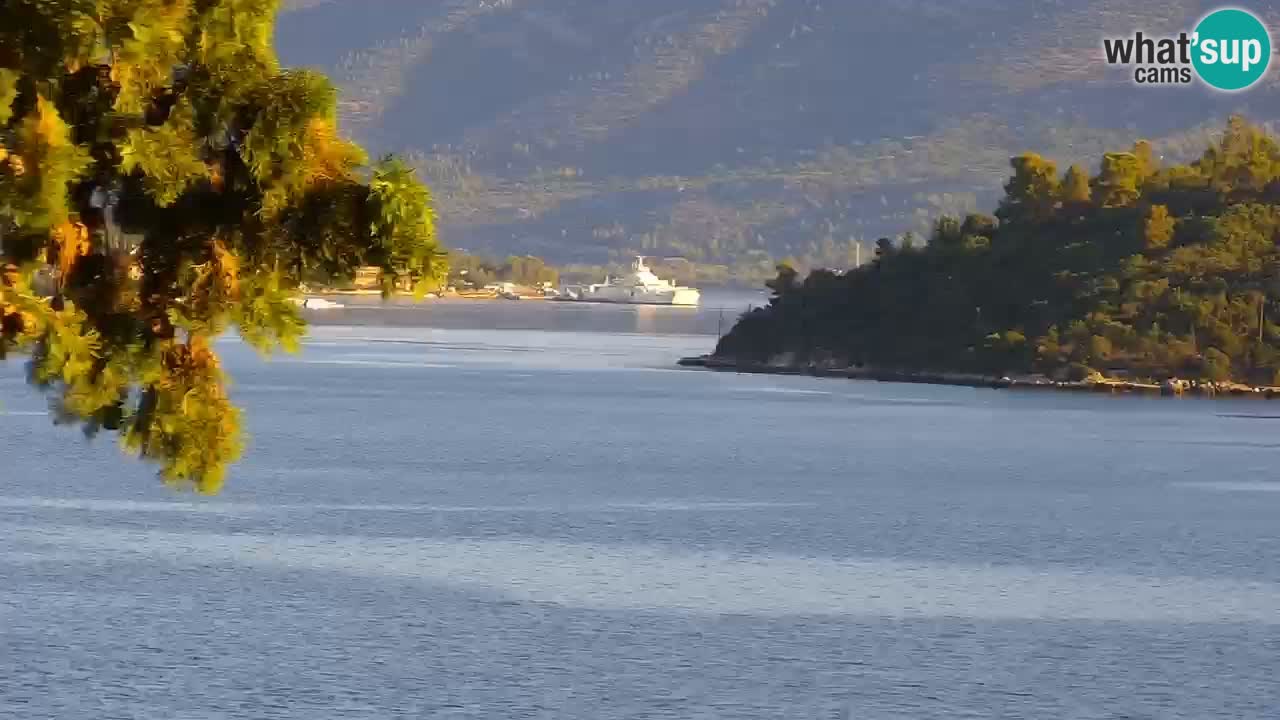 Lumbarda resort Webcam Korčula