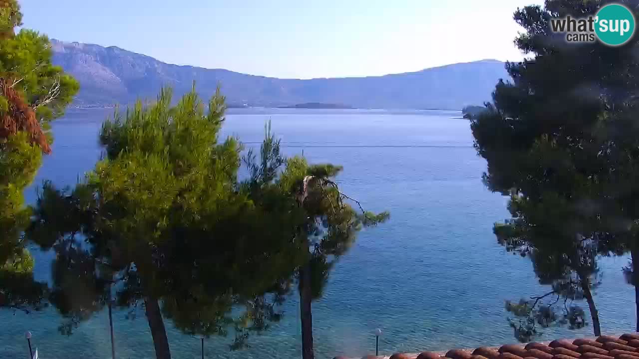 Lumbarda resort Webcam Korčula