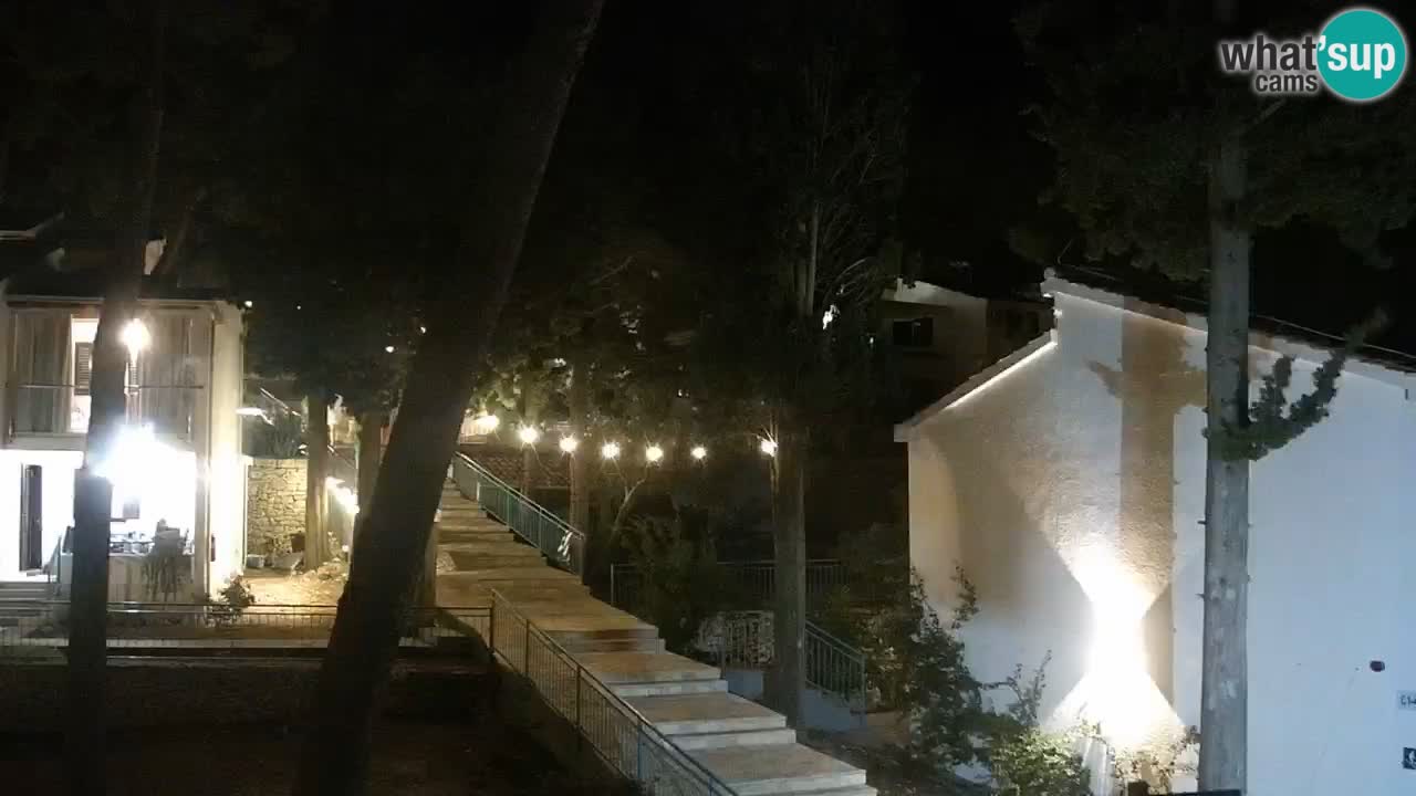 Lumbarda resort Spletna kamera Korčula