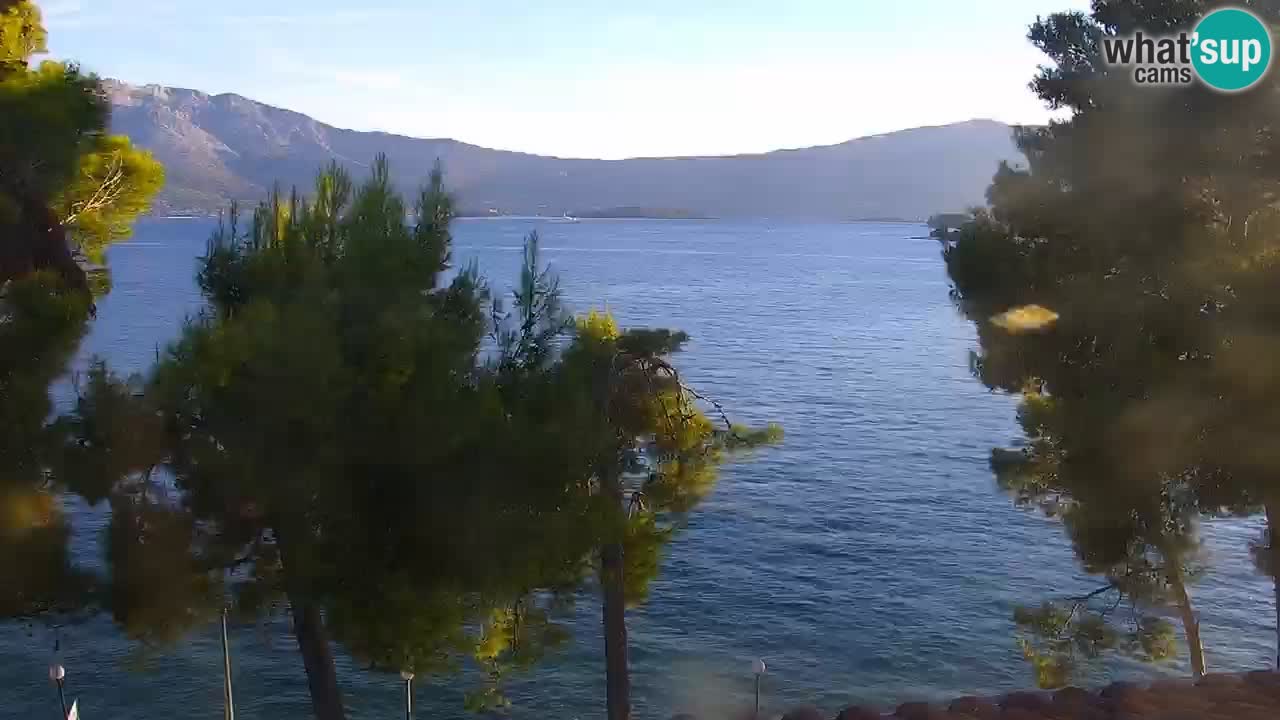 Lumbarda resort – livecam Korčula