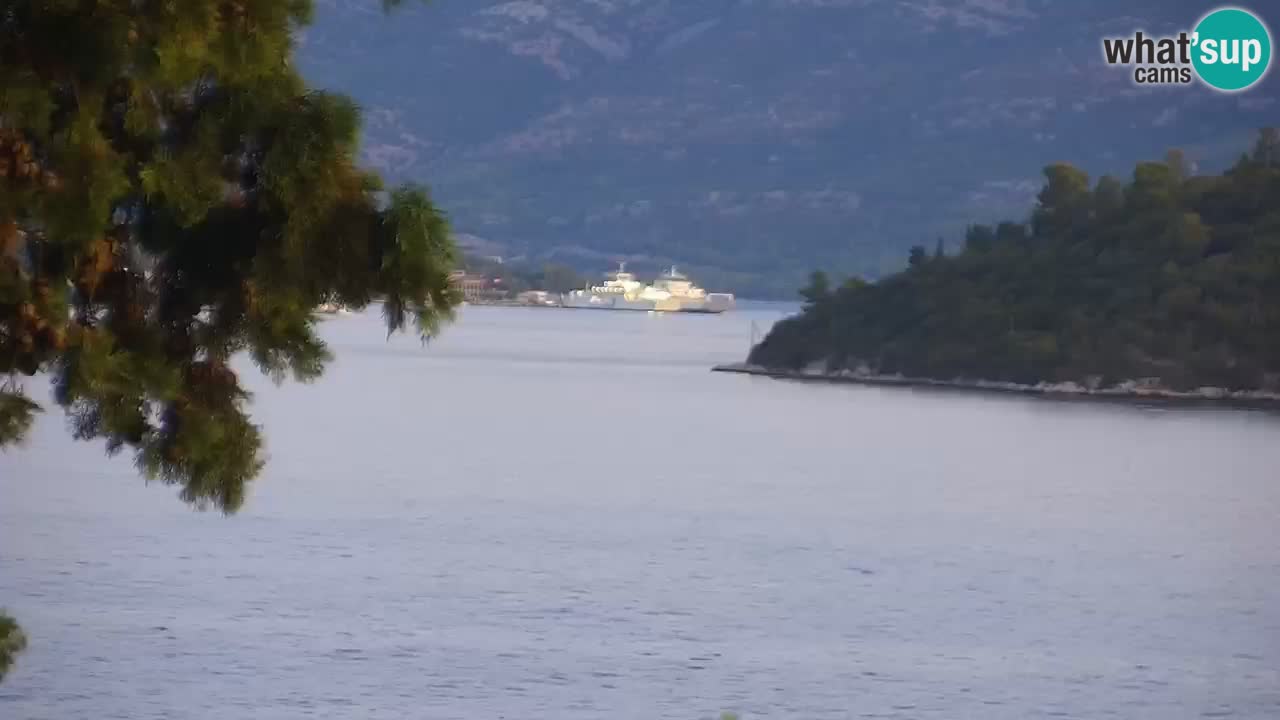 Lumbarda resort Web Kamera Korčula