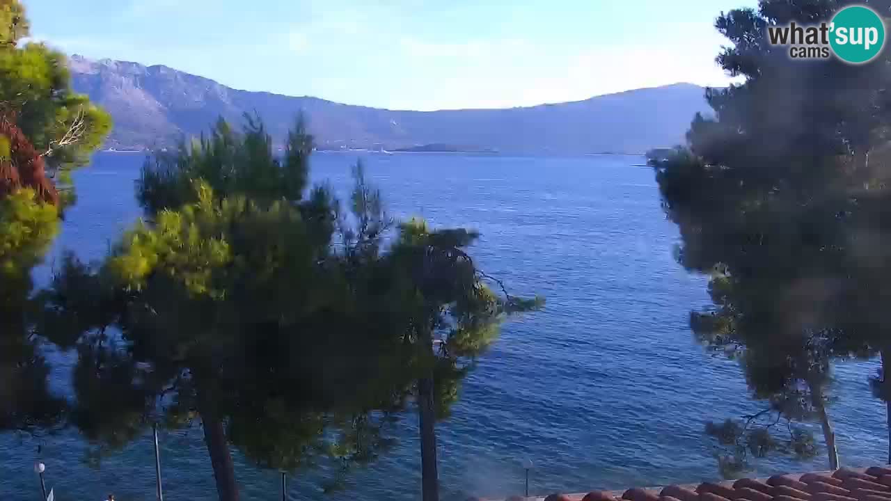 Lumbarda resort – livecam Korčula