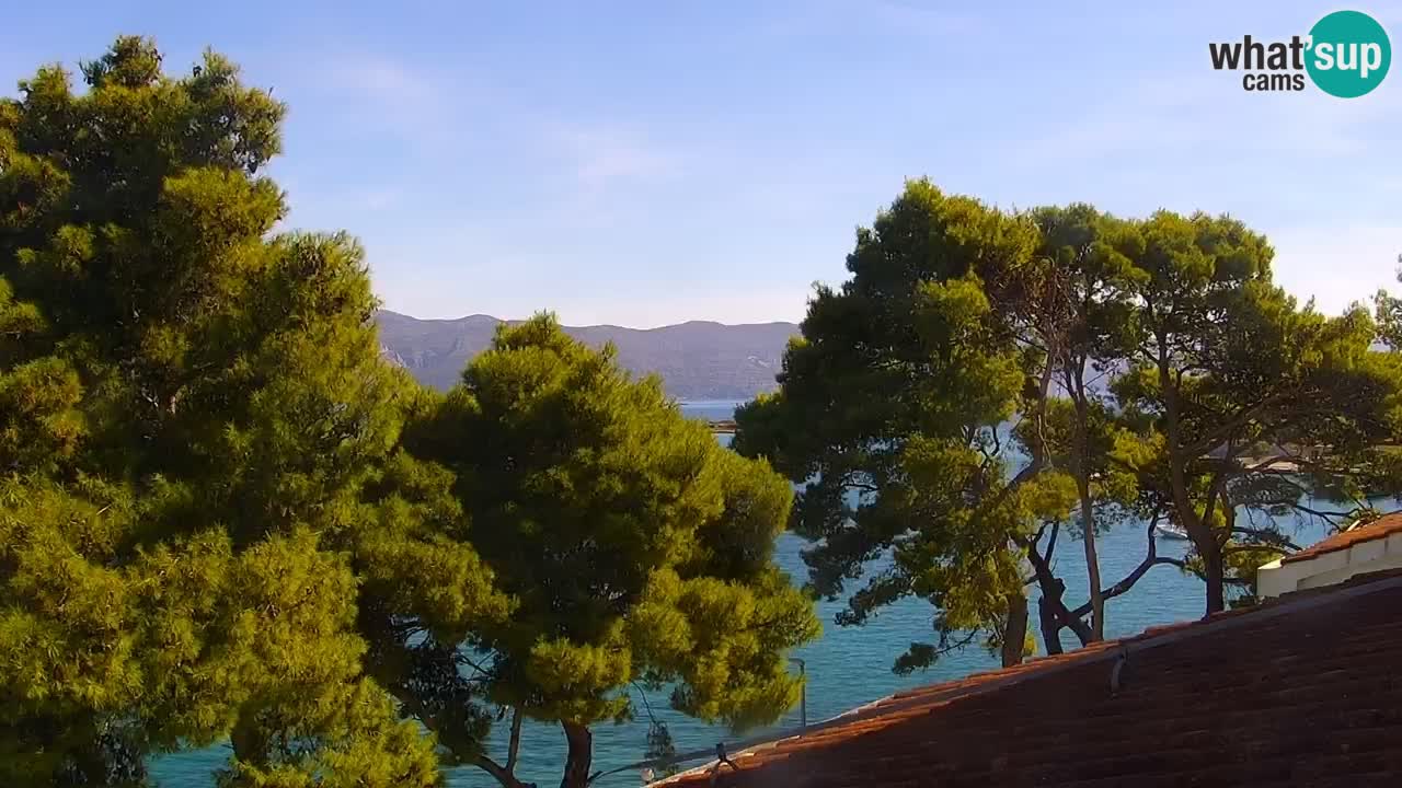 Lumbarda resort Web Kamera Korčula
