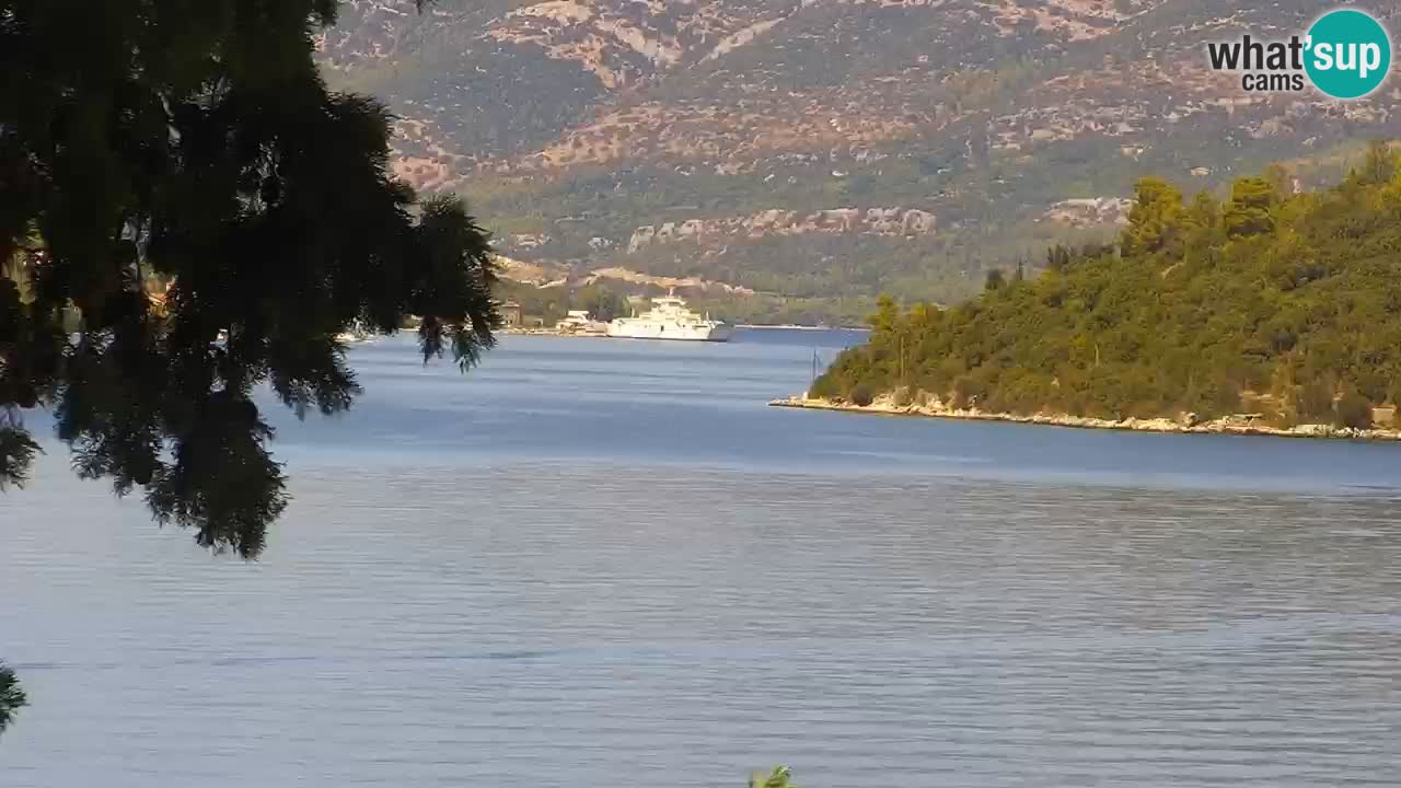Lumbarda resort – livecam Korčula