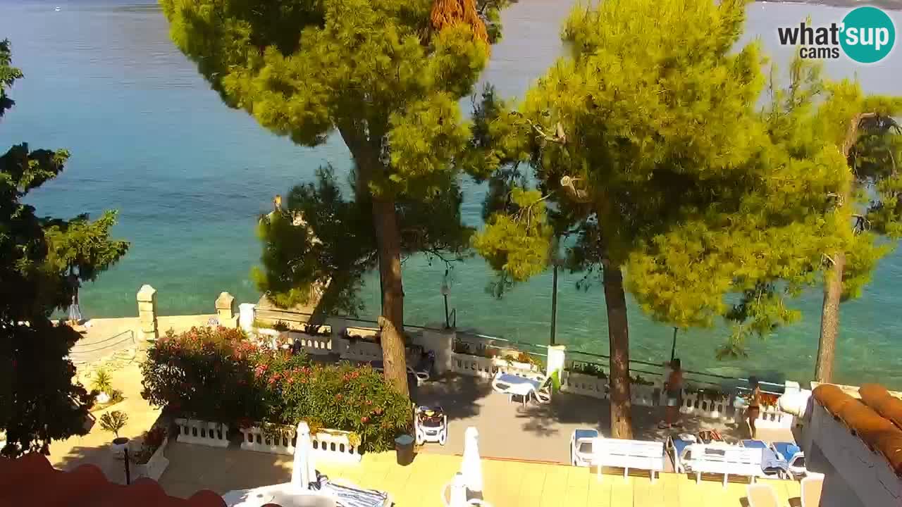 Lumbarda resort Spletna kamera Korčula