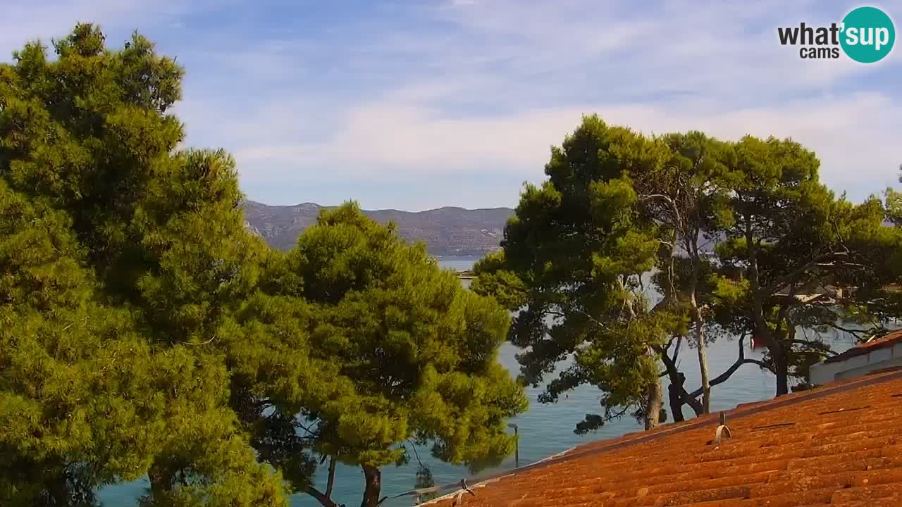 Lumbarda resort Web Kamera Korčula