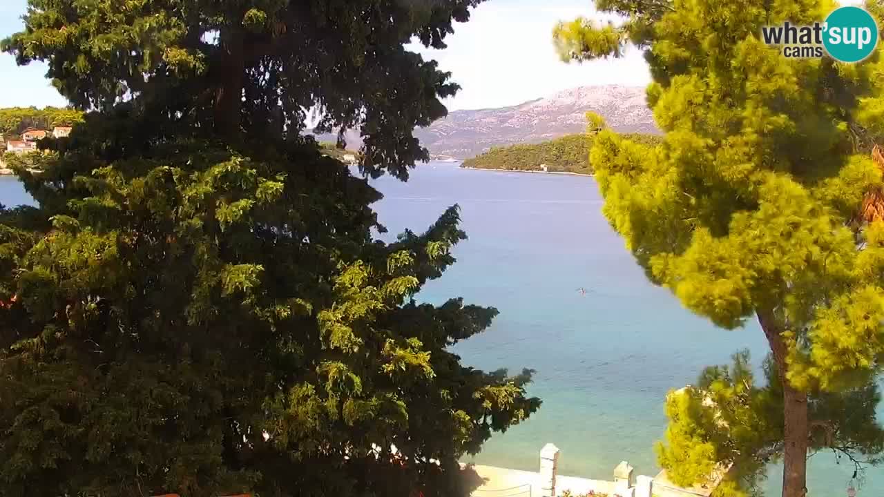 Lumbarda resort Web Kamera Korčula