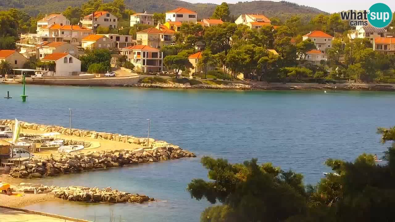 Lumbarda resort Spletna kamera Korčula