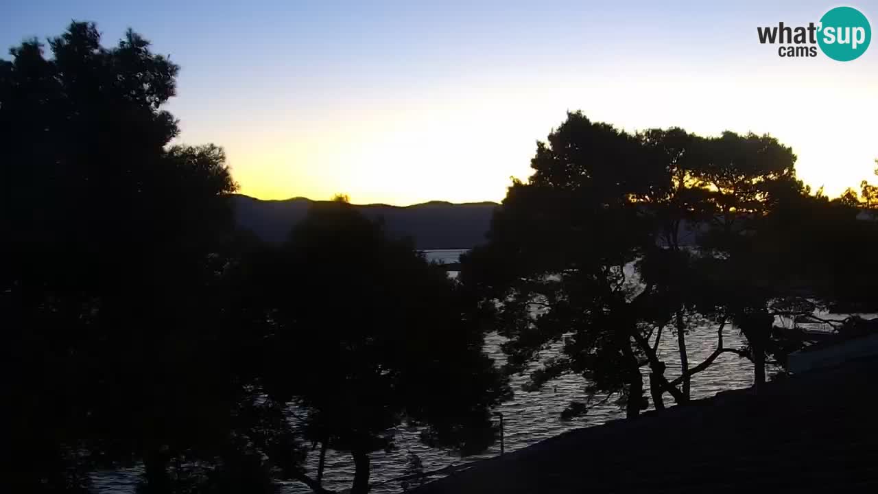 Lumbarda resort Spletna kamera Korčula