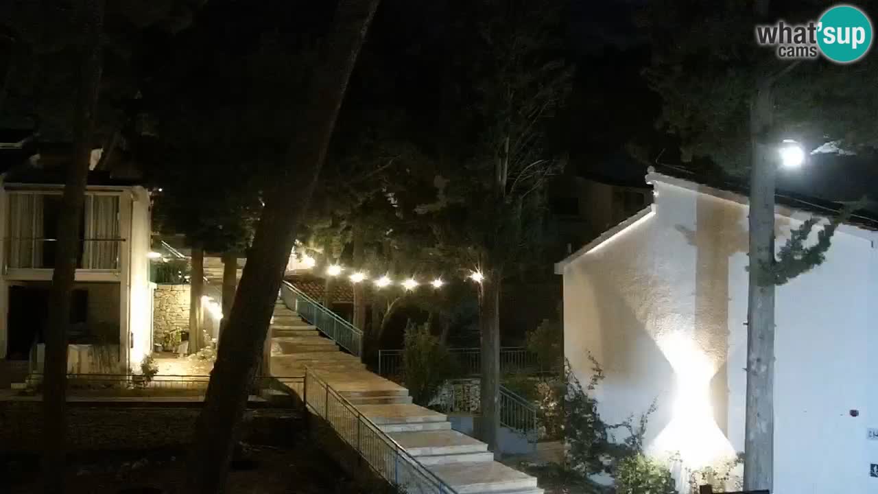 Lumbarda resort Spletna kamera Korčula