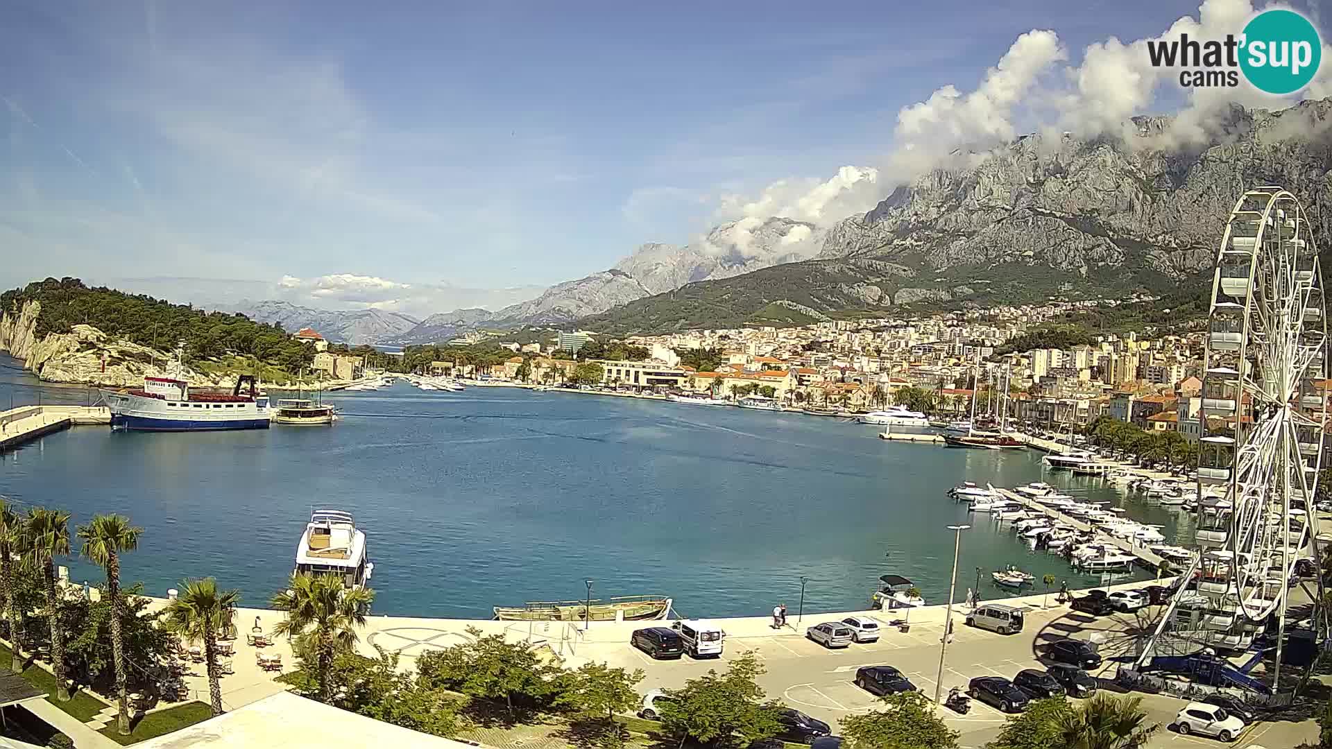 Webcam Strandpromenade von Makarska