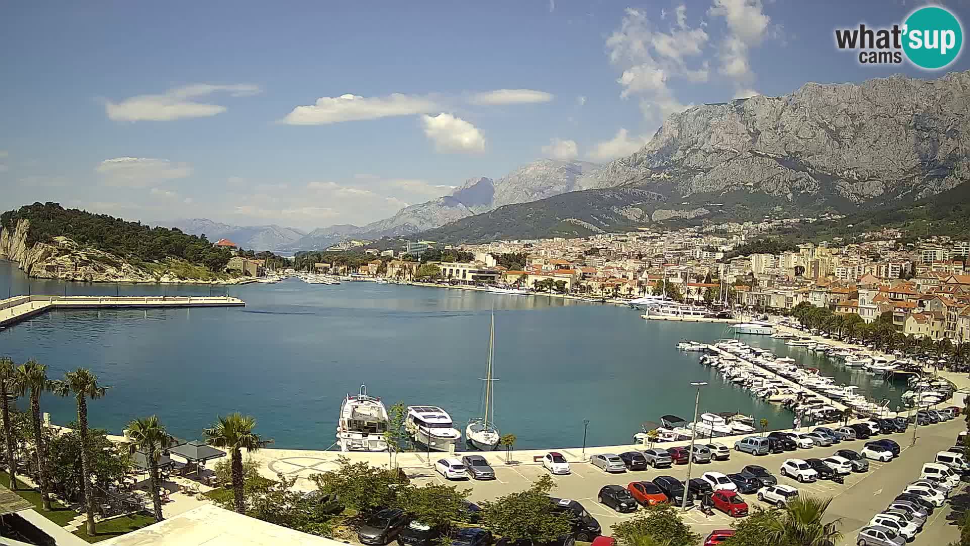 Webcam live -Makarska riva