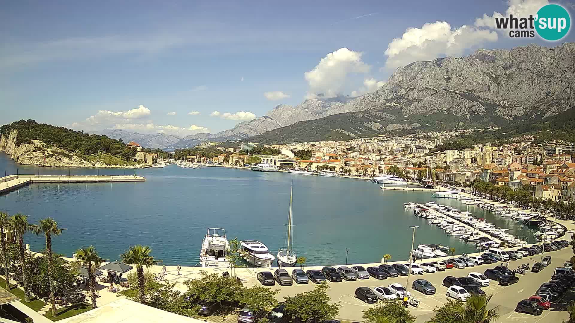 Webcam live -Makarska riva