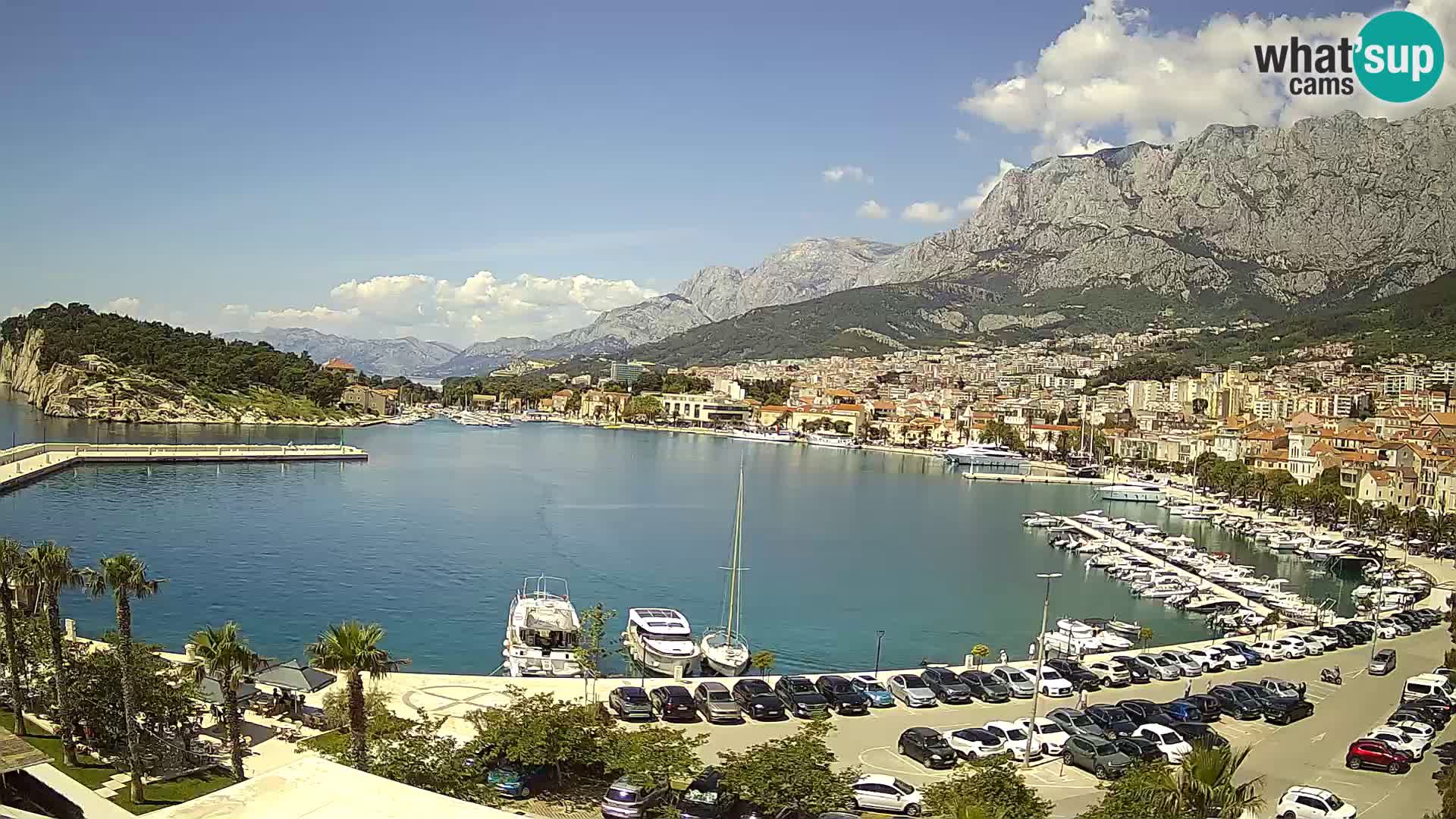 Webcam live -Makarska riva