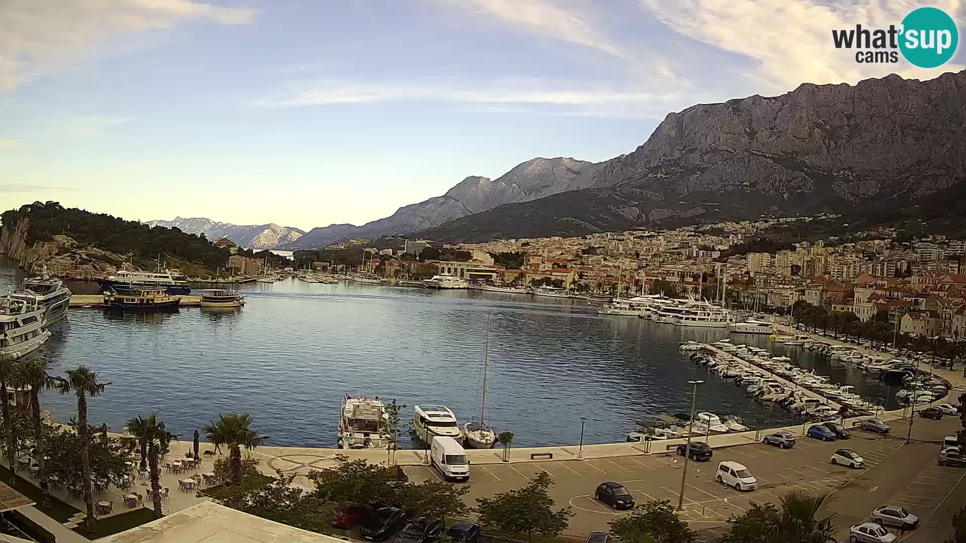 Webcam live -Makarska riva