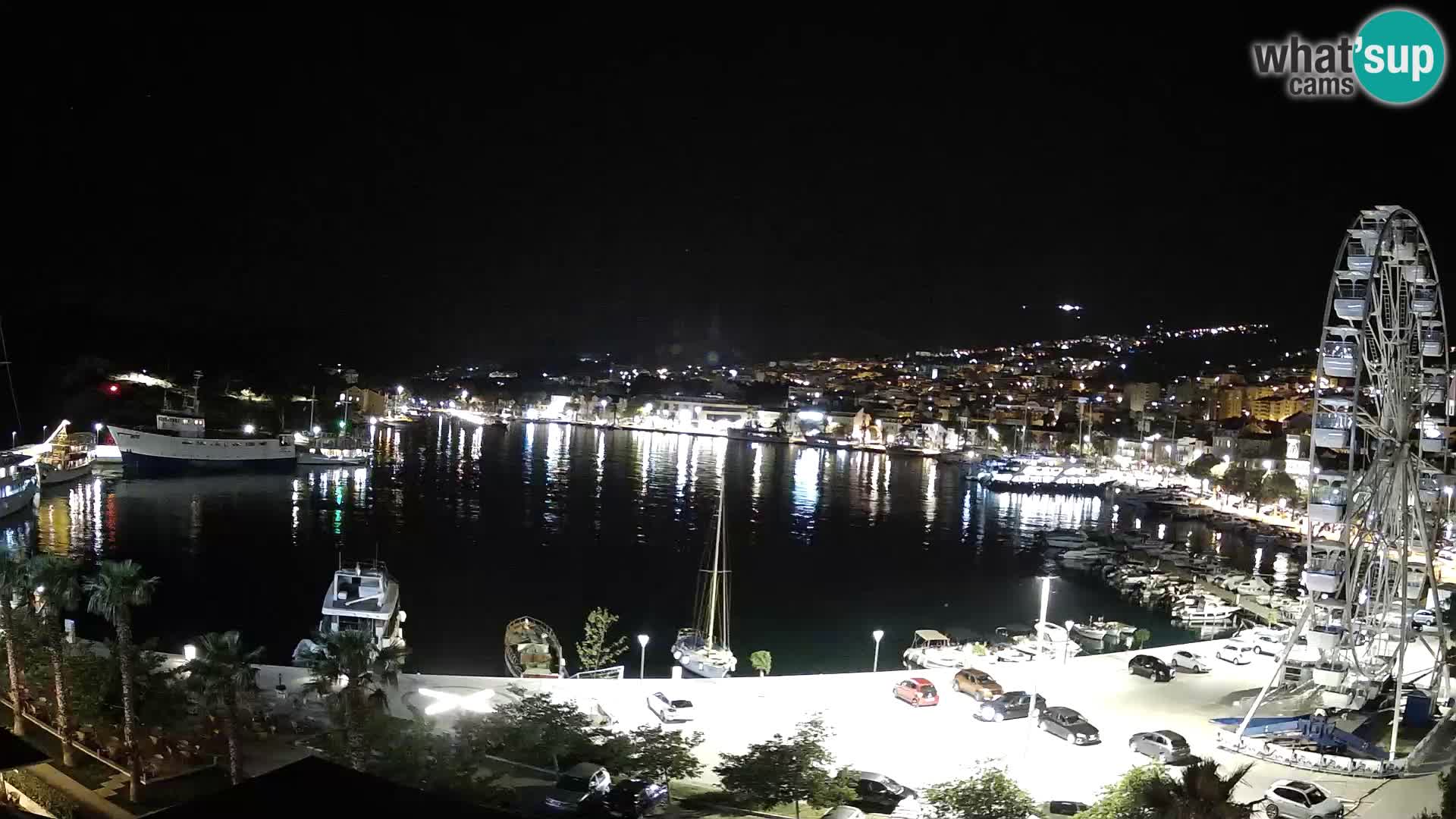 Webcam Makarska paseo junto al mar