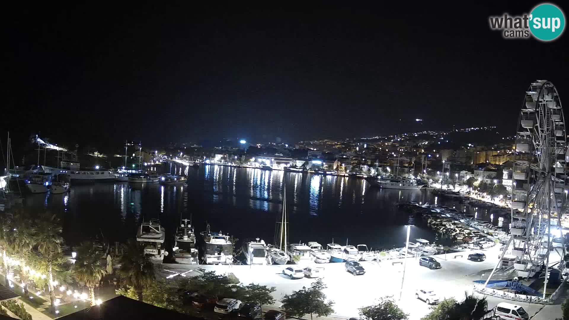 Webcam Makarska paseo junto al mar