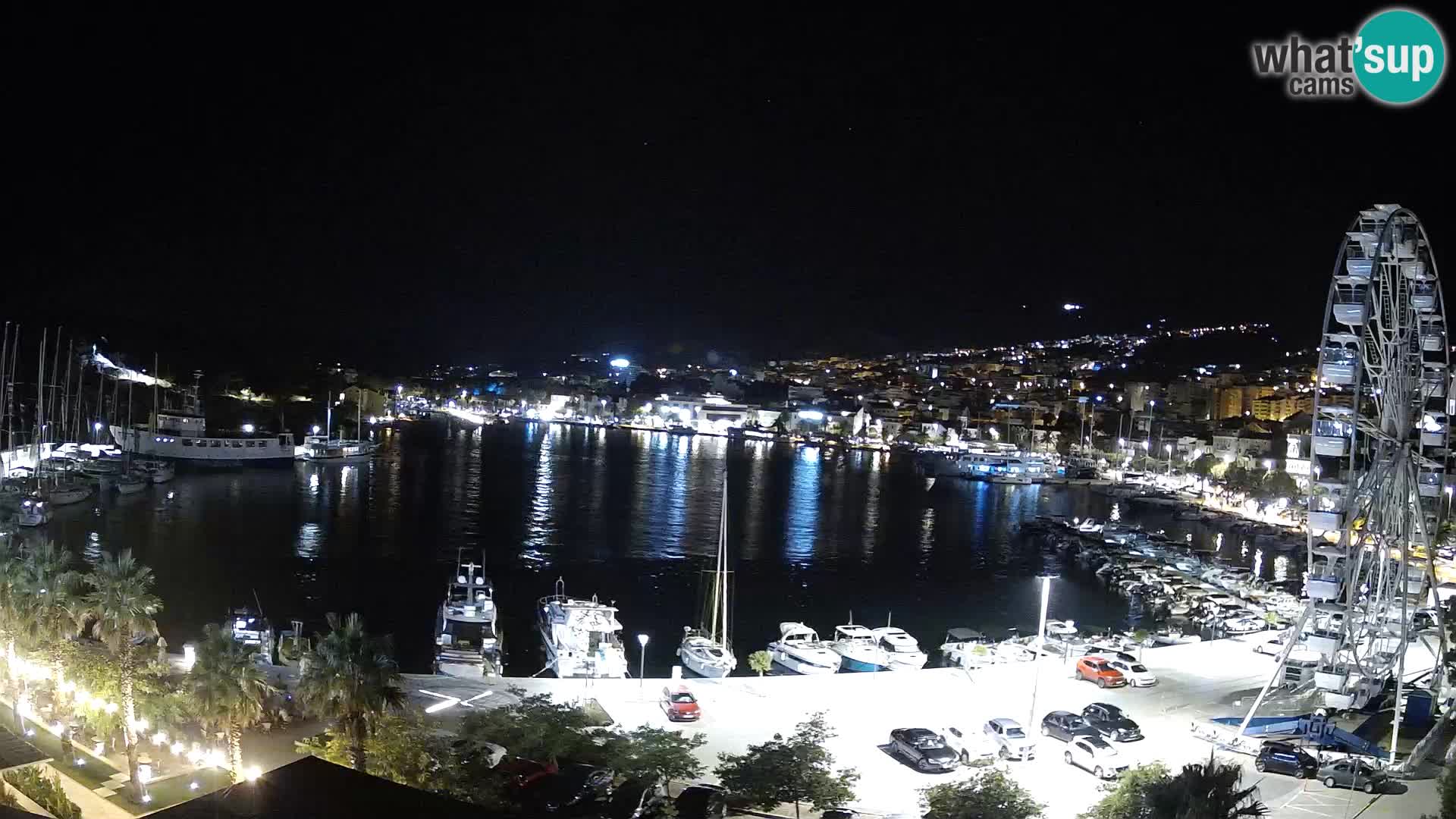 Webcam Makarska paseo junto al mar