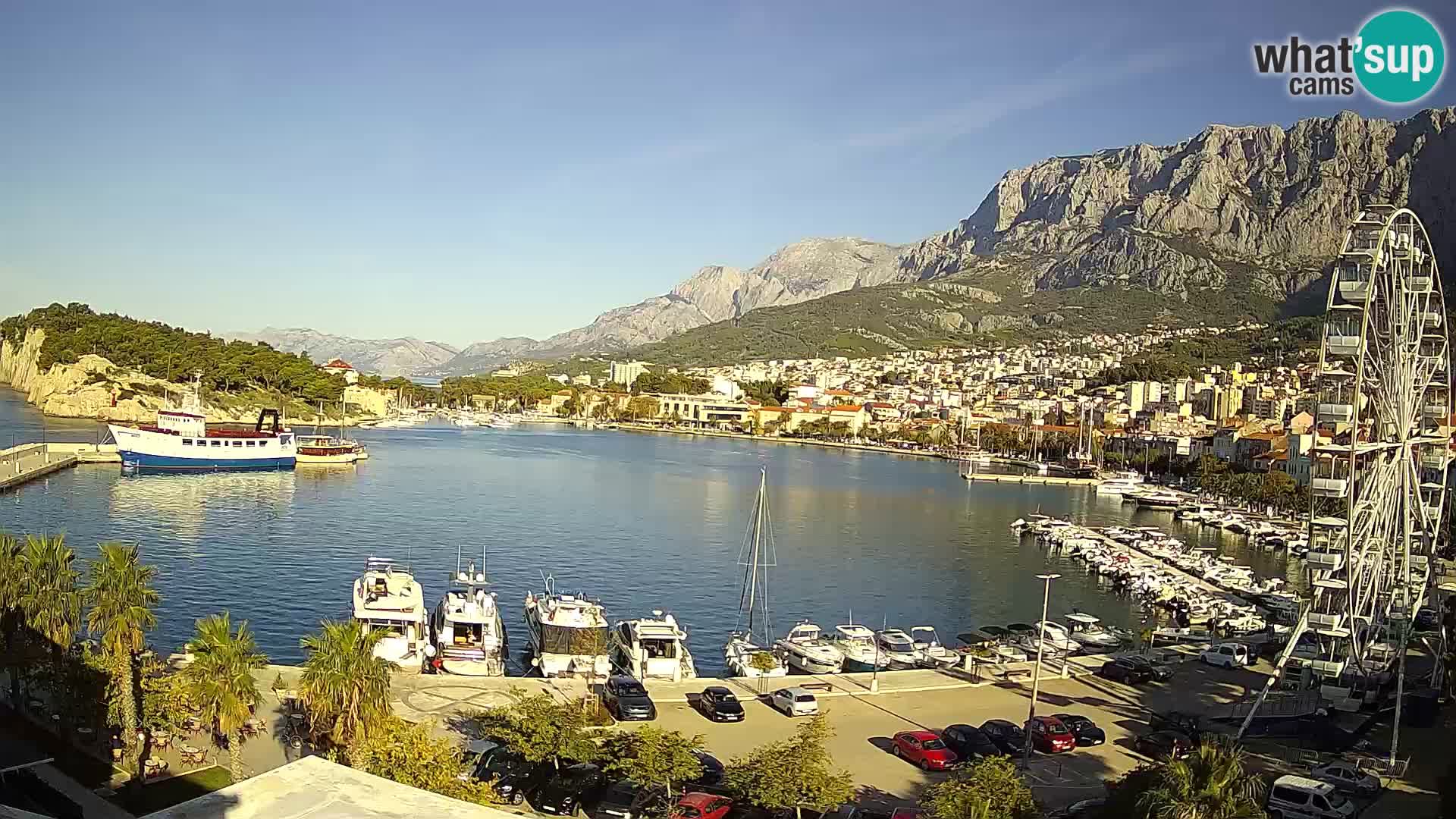 Webcam live -Makarska riva