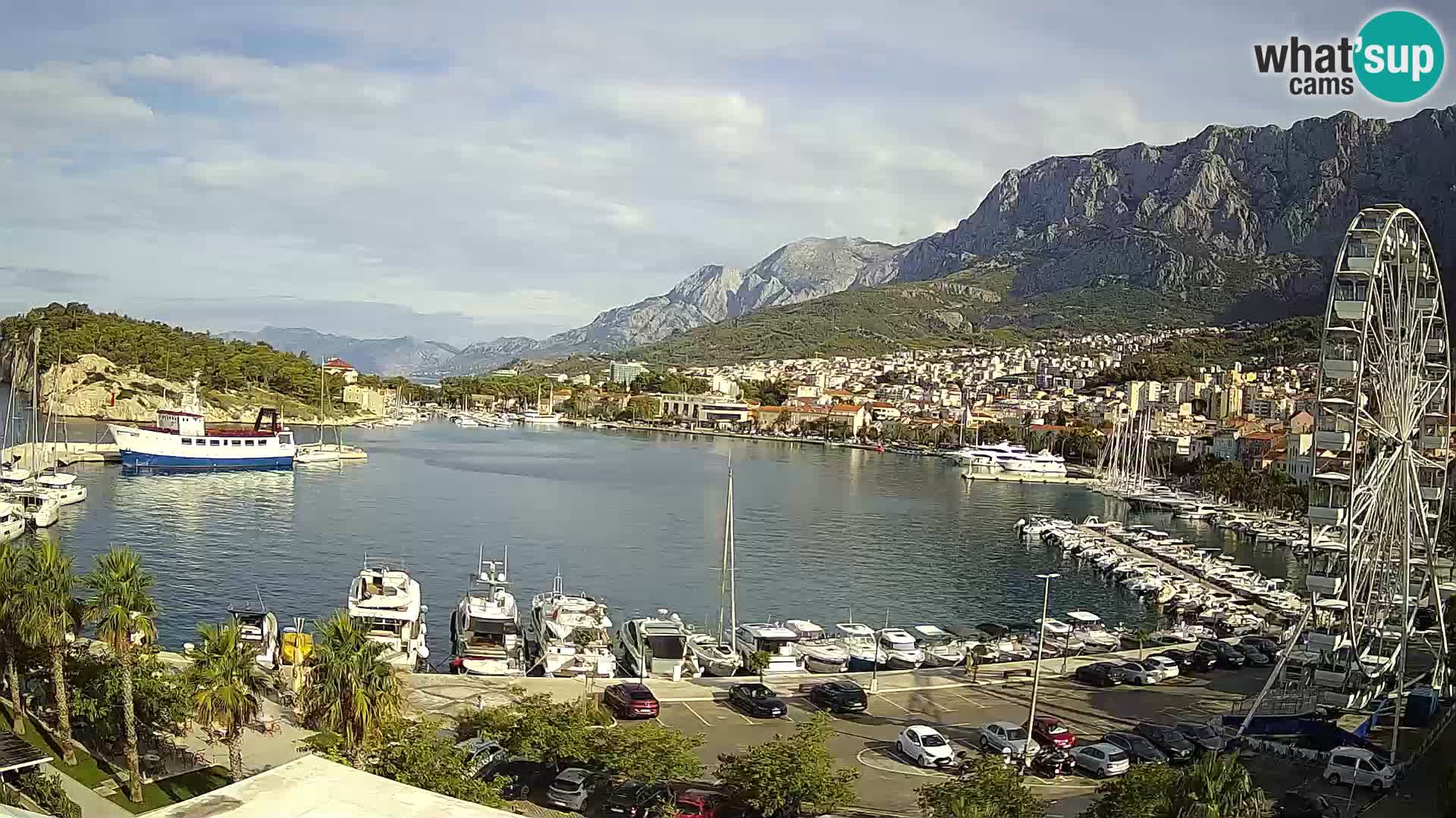 Webcam live -Makarska riva