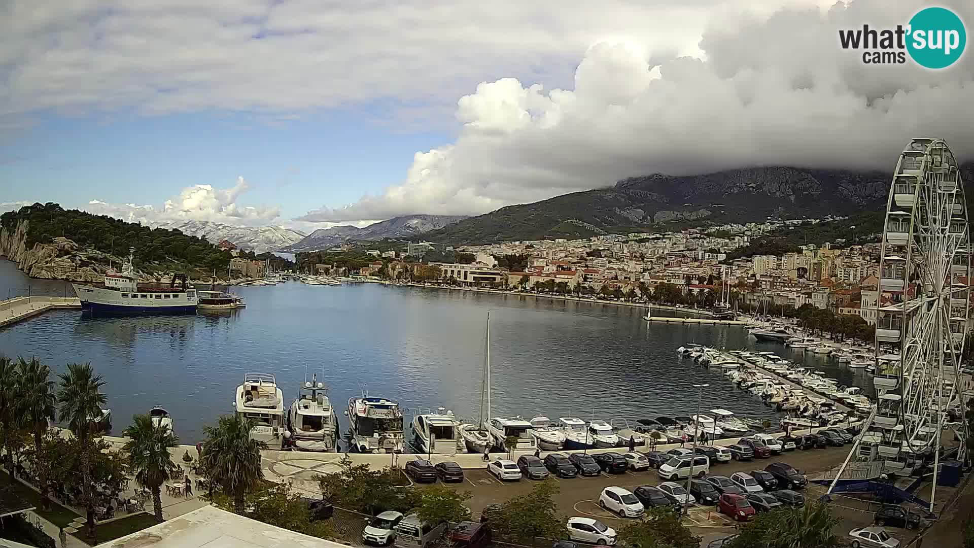 Webcam live -Makarska riva