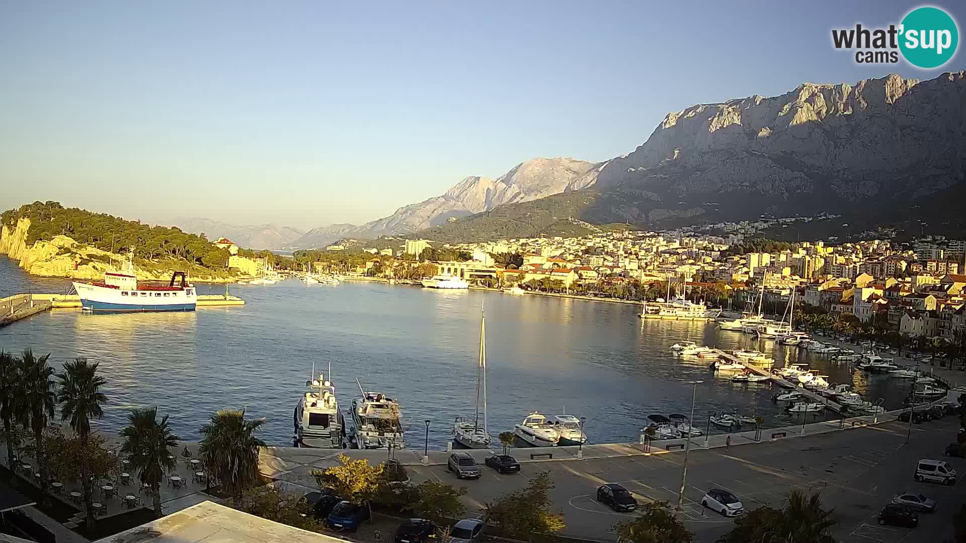 Webcam live -Makarska riva