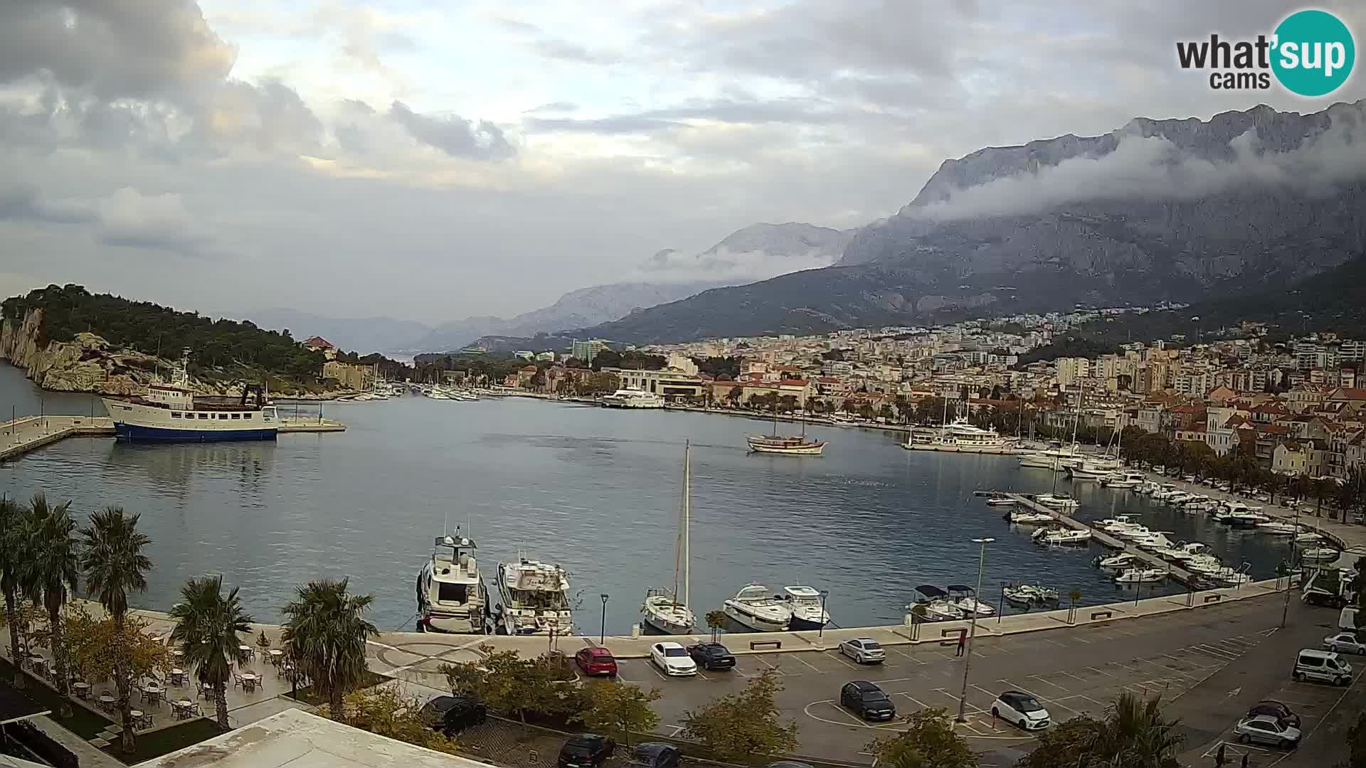 Webcam live -Makarska riva