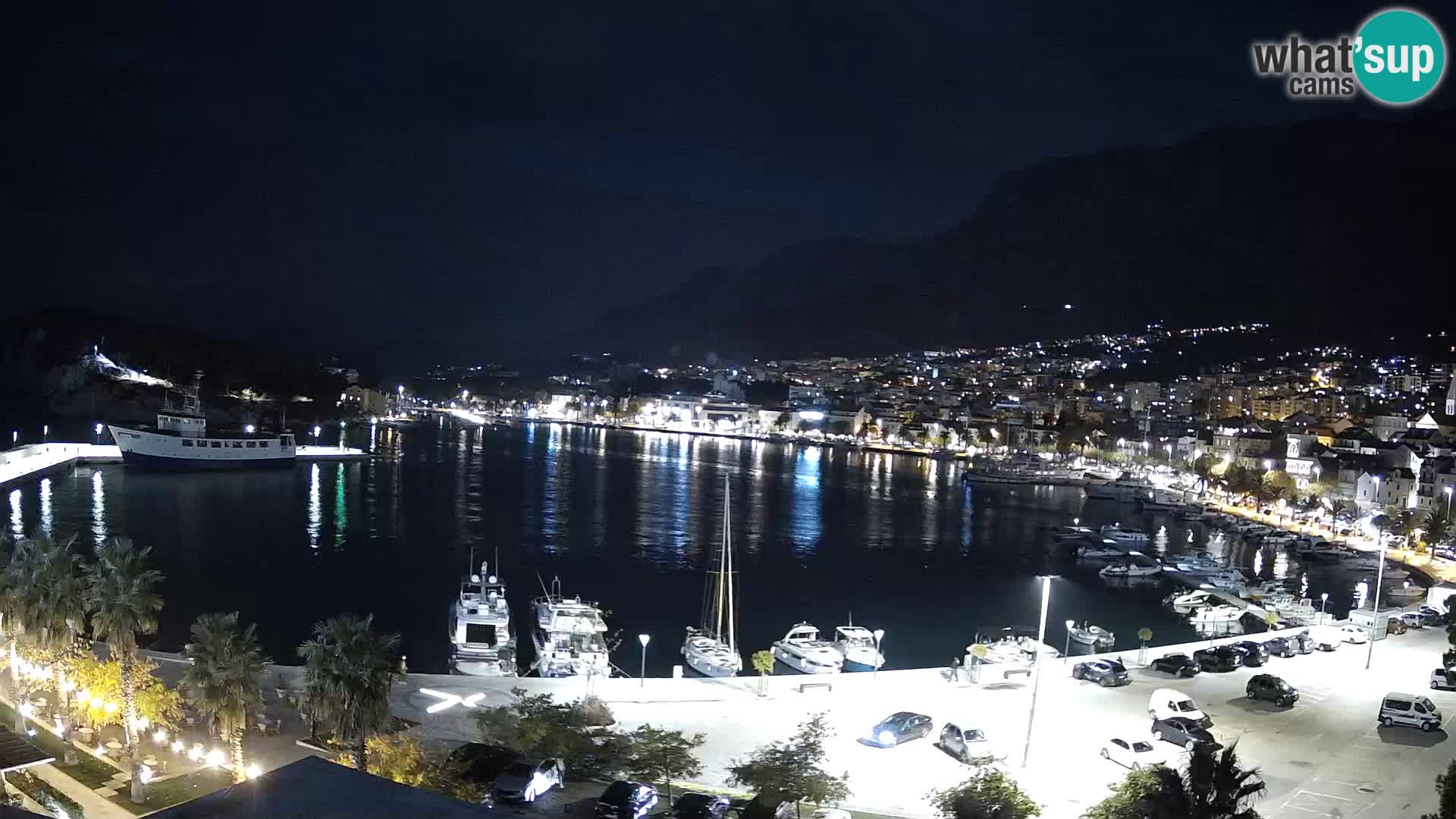 Webcam Makarska paseo junto al mar