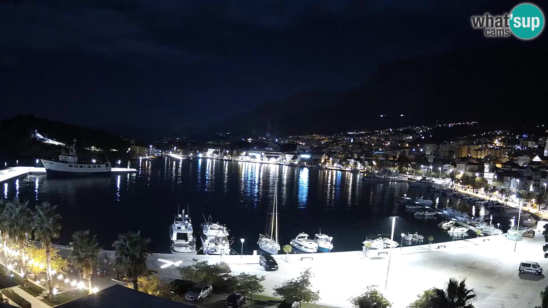 Webcam live -Makarska riva