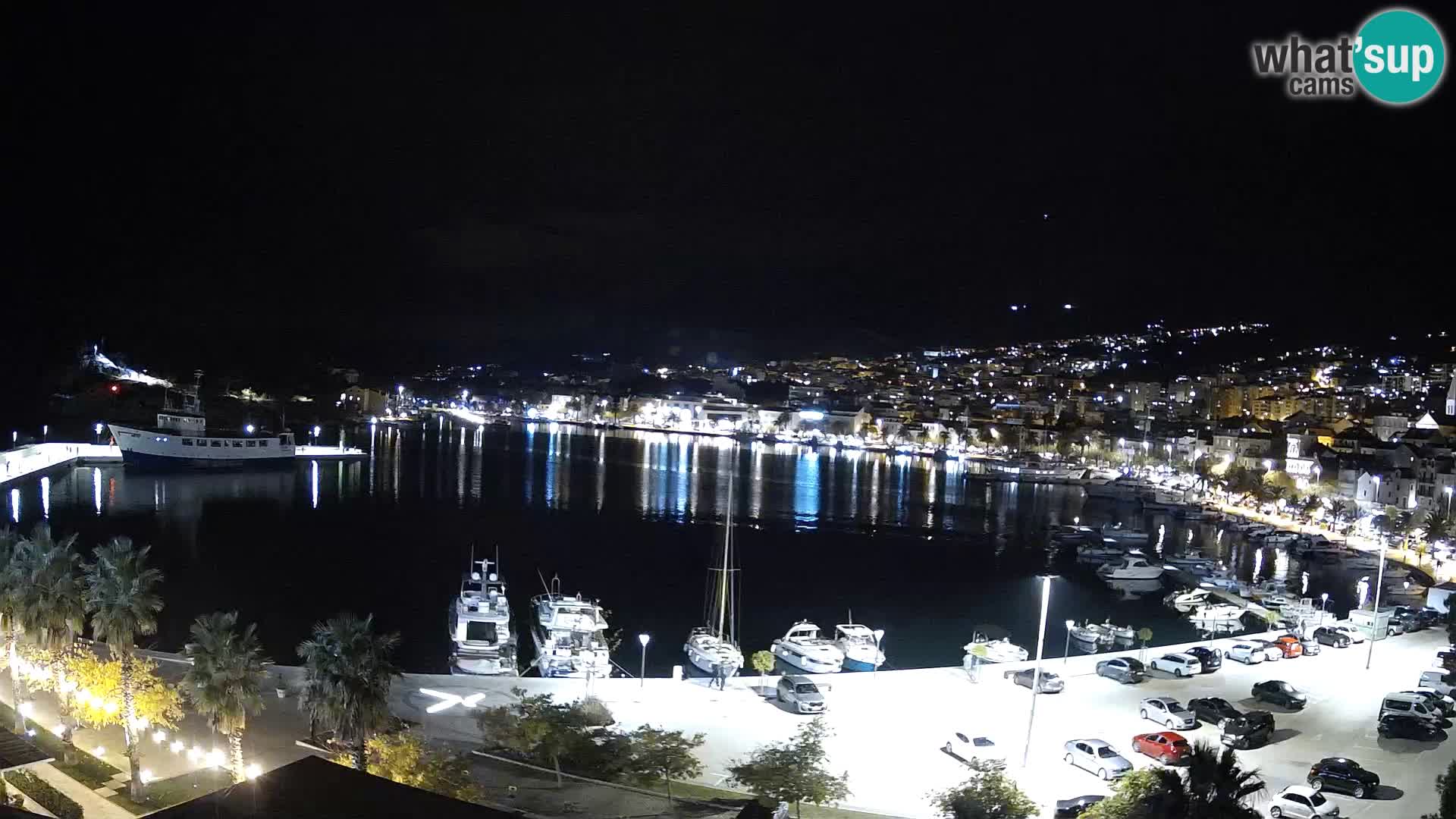 Webcam Makarska ‘s seaside promenade