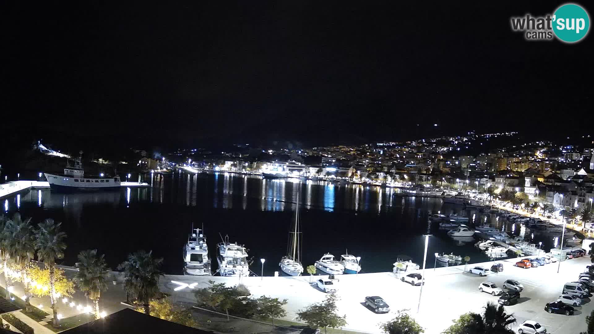 Webcam Makarska paseo junto al mar